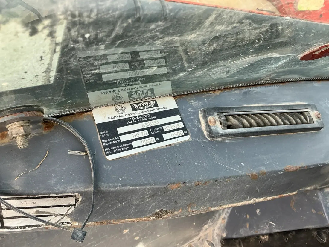 Rullo tandem Hamm HD 70