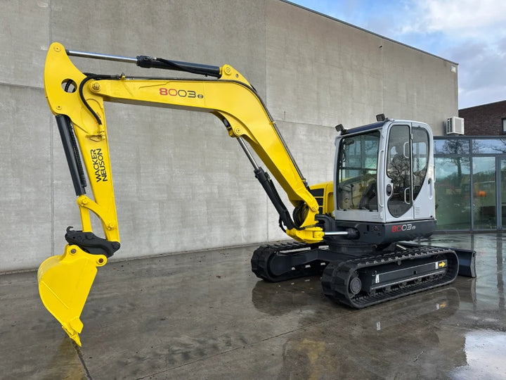 Wacker Neuson 8003 (2015) Excavator de 5 tone - Motor Yanmar 43kW, 3477h, Quick Hitches