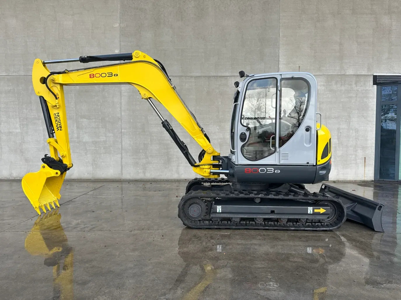 Wacker Neuson 8003 (2015) Escavatore 5 Ton - Motore Yanmar 43kW, 3477h, Attacco Rapido