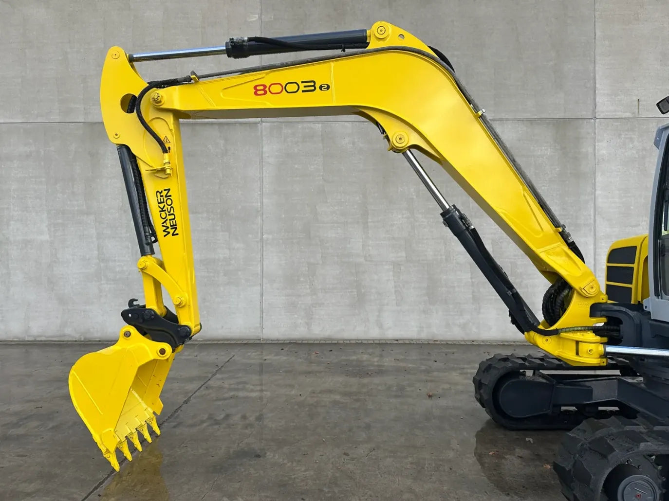Wacker Neuson 8003 (2015) Escavatore 5 Ton - Motore Yanmar 43kW, 3477h, Attacco Rapido