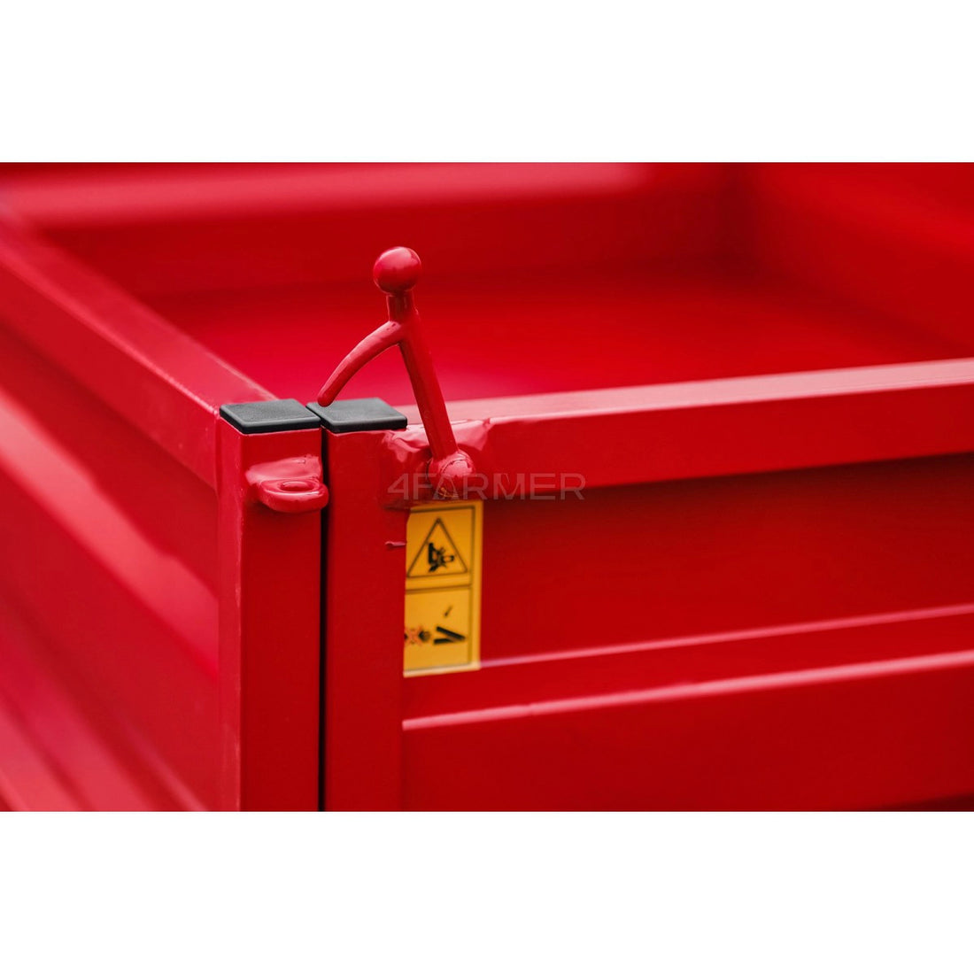 Rimorchio agricolo monoasse 1,5 t con ribaltabile