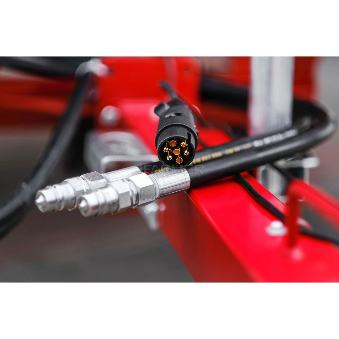 Rimorchio agricolo monoasse 1,5 t con ribaltabile