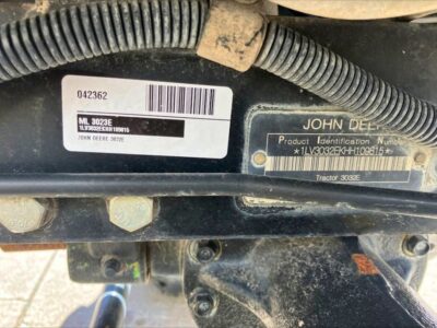 John Deere 3032E – 2015
