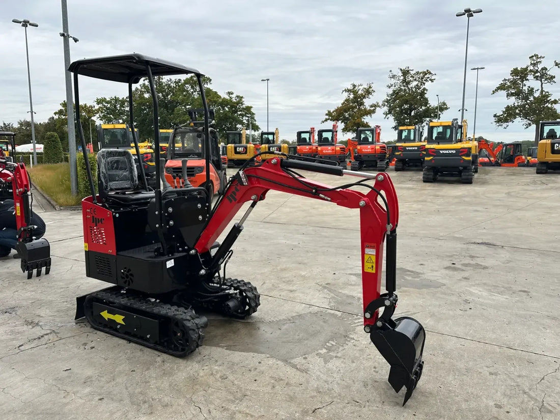 JPC HT12 Mini Escavatore 2025 - Nuovo 0h, 1 Ton, Motore Koop Diesel, Attacco Rapido