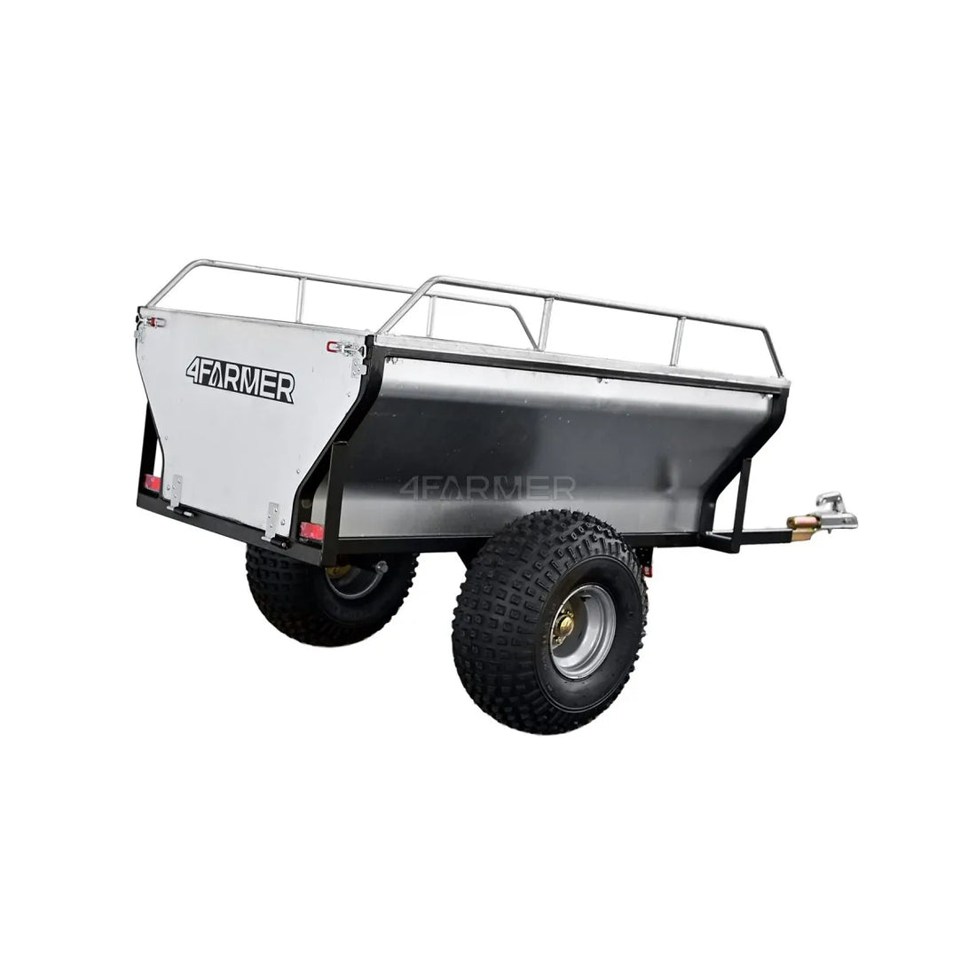 Rimorchio da giardino per quad (ATV) KD-T01C con sponde