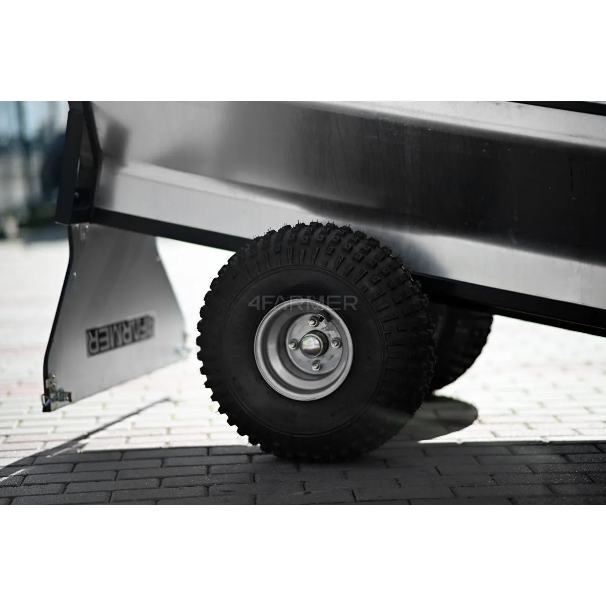 Rimorchio da giardino per quad (ATV) KD-T01C con sponde