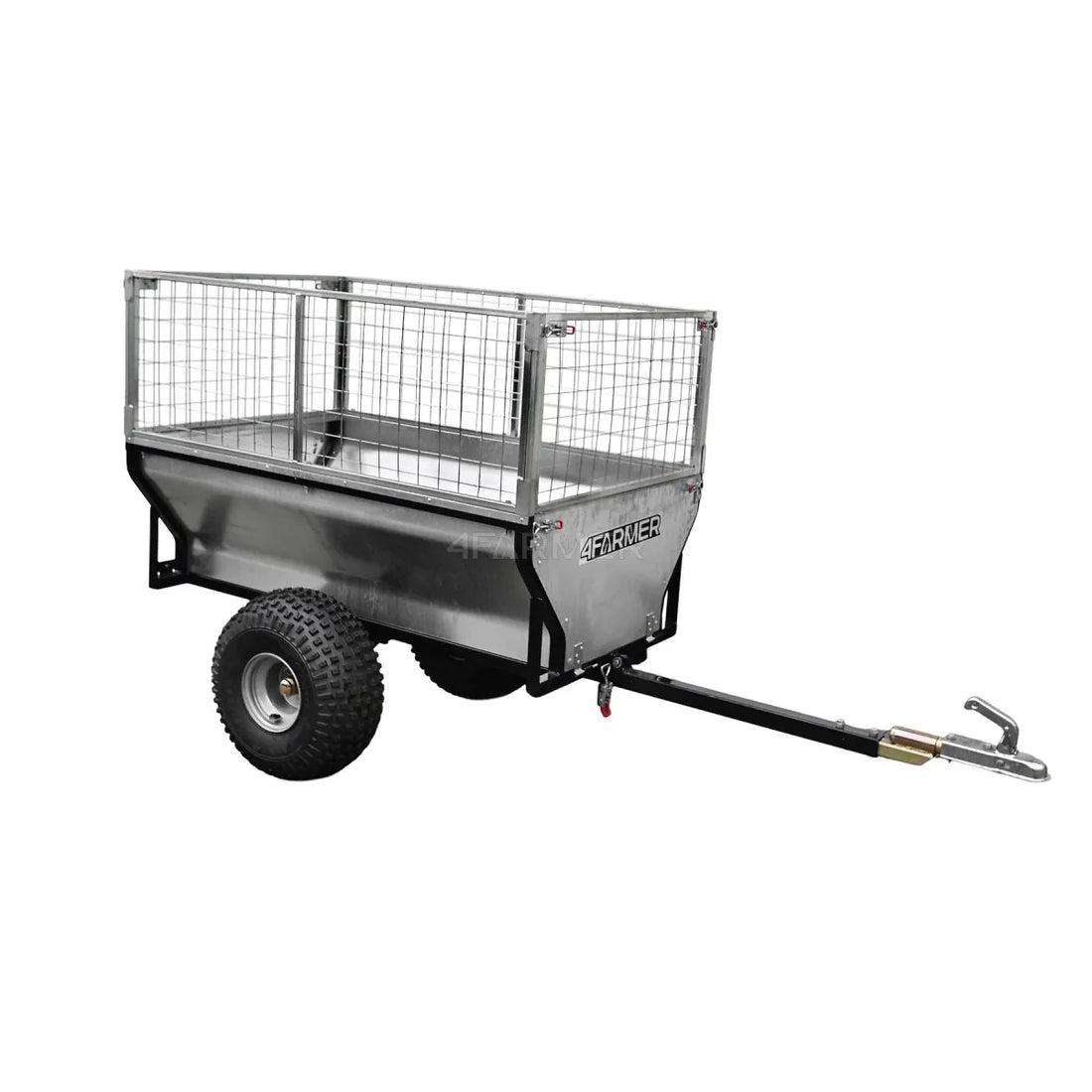 Rimorchio da giardino per quad (ATV) KD-T01B con estensioni a rete